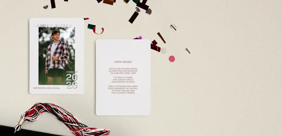 Grad Card Back