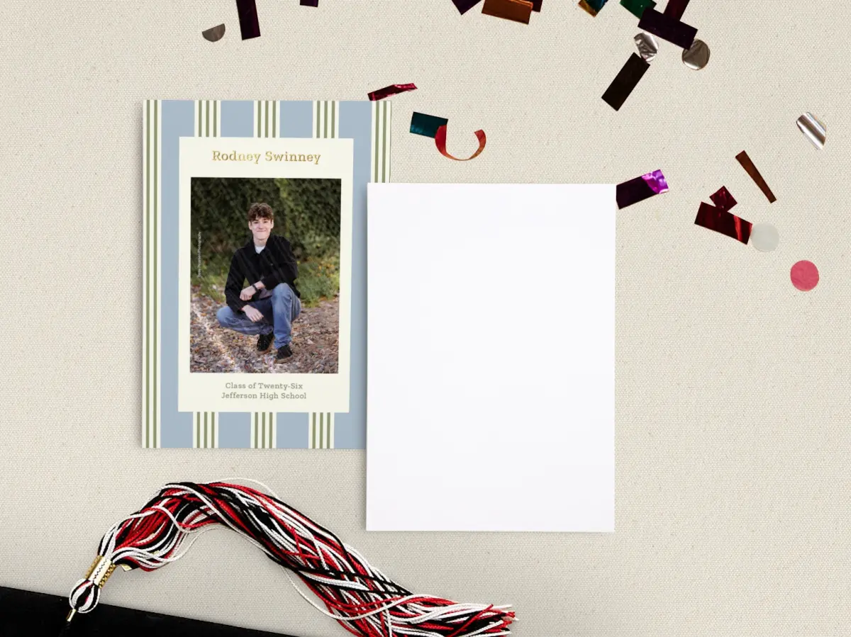 Large Card Back View