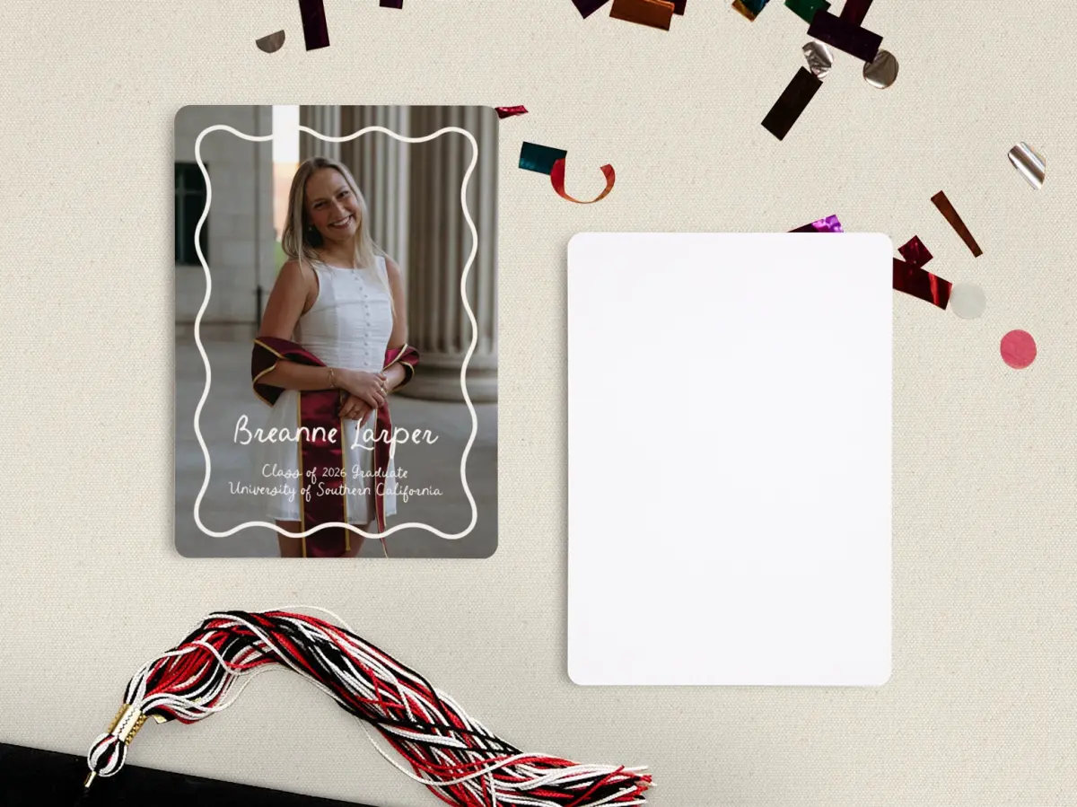 Grad Card Back