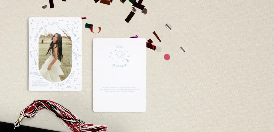 Grad Card Back