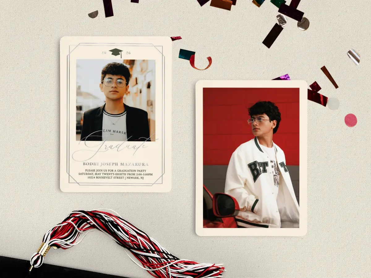 Grad Card Back