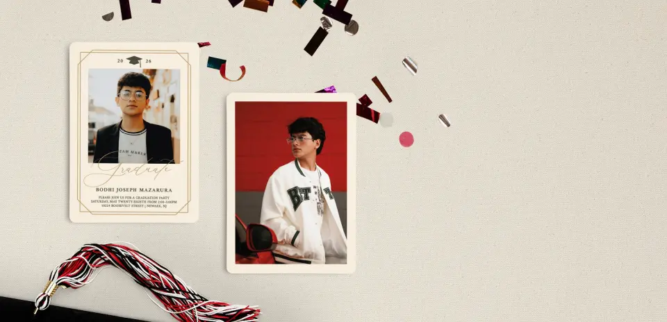 Grad Card Back