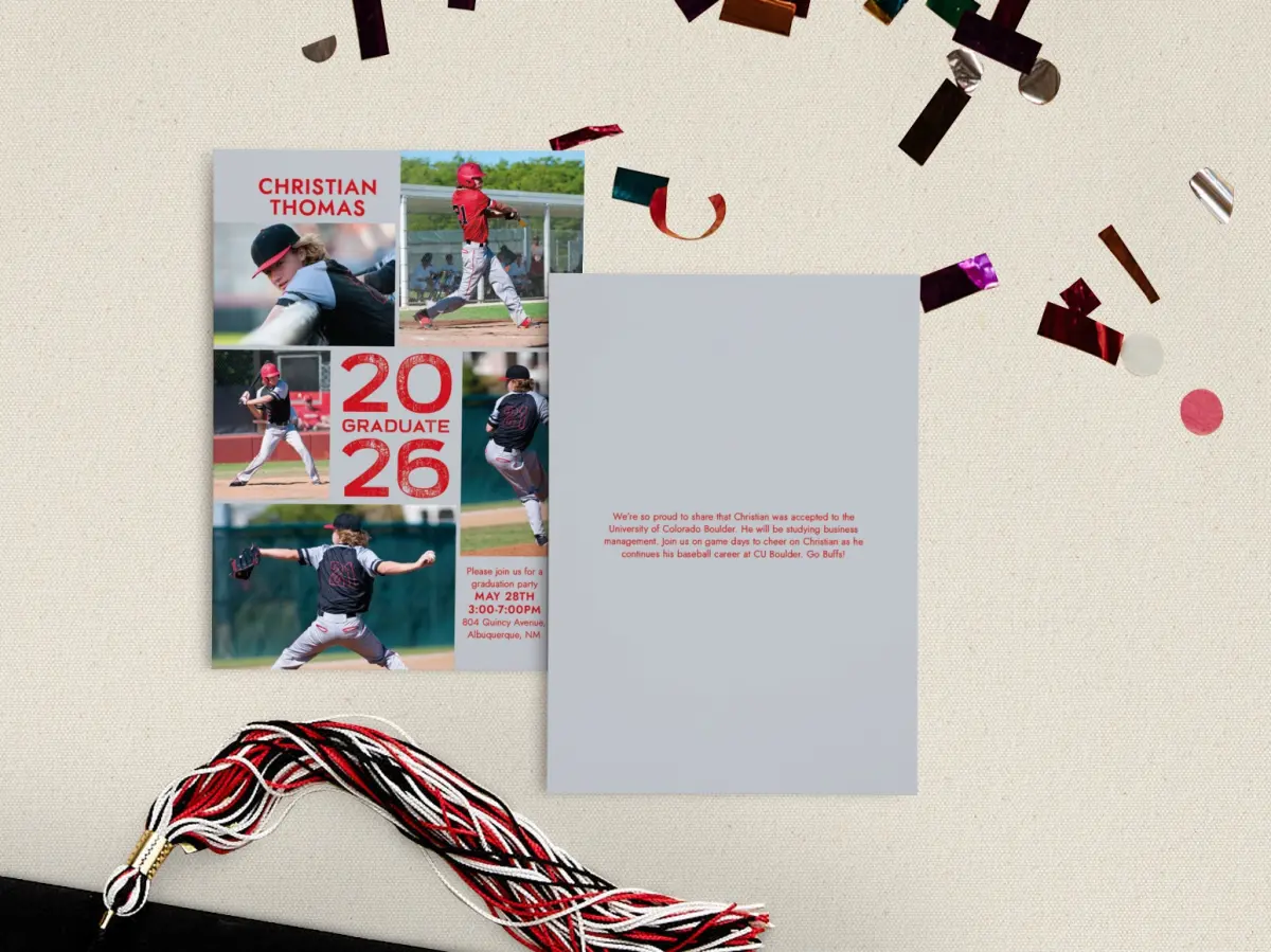 Large Card Back View