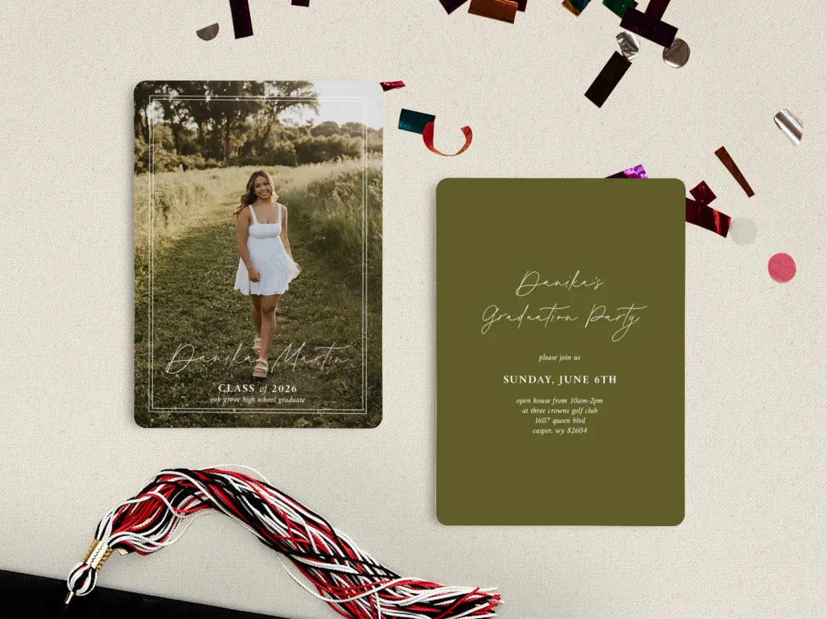 Grad Card Back