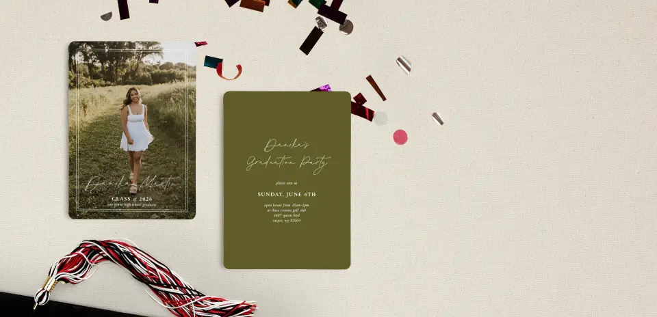 Grad Card Back