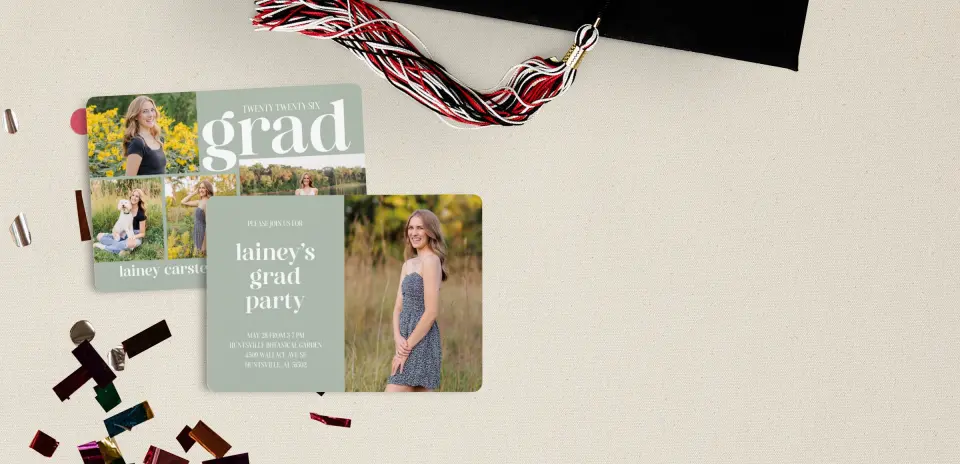 Grad Card Back