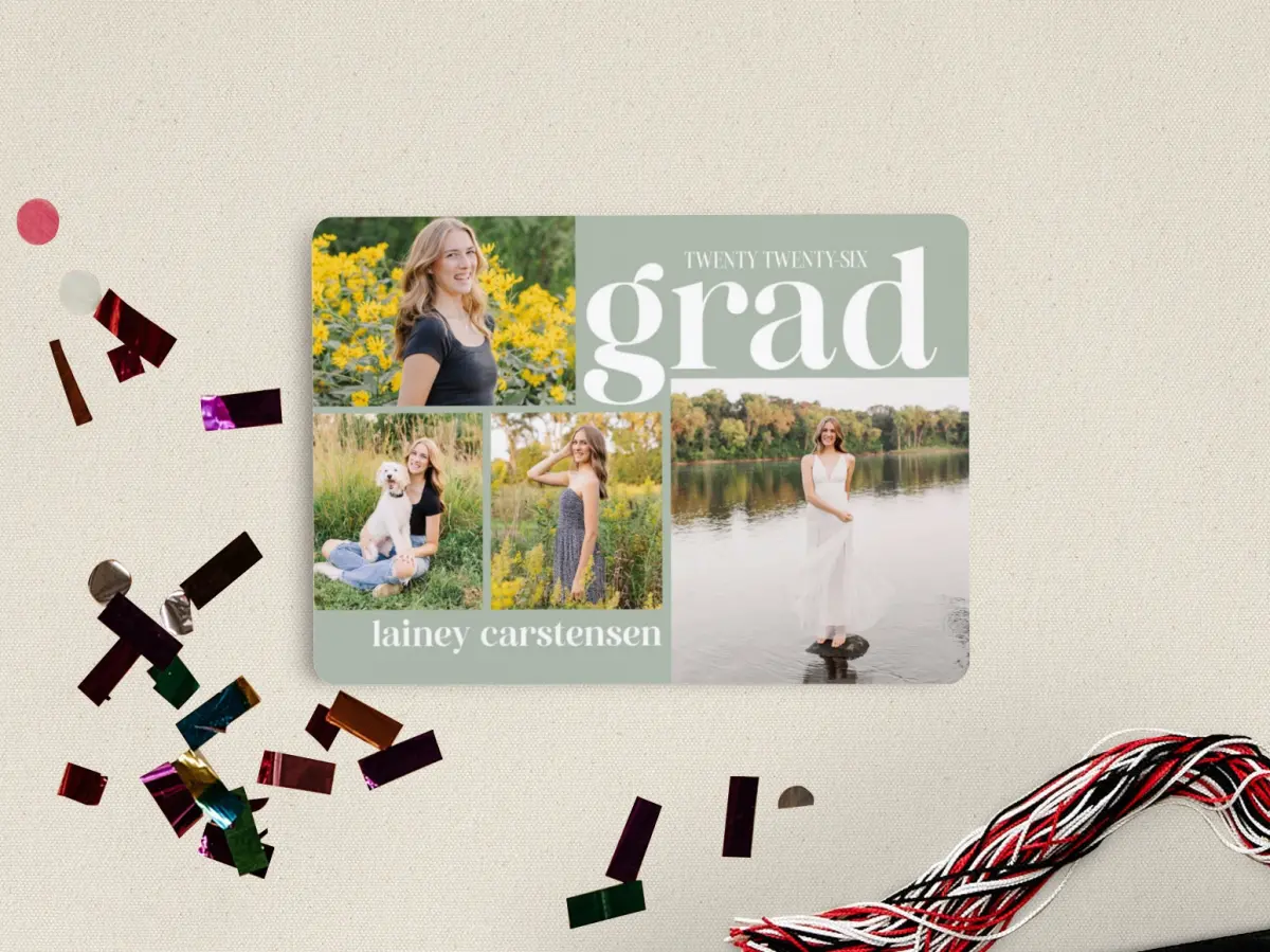 Grad Card Front
