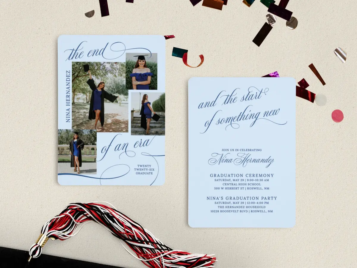 Grad Card Back