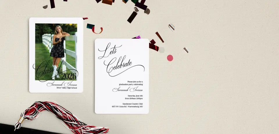 Grad Card Back