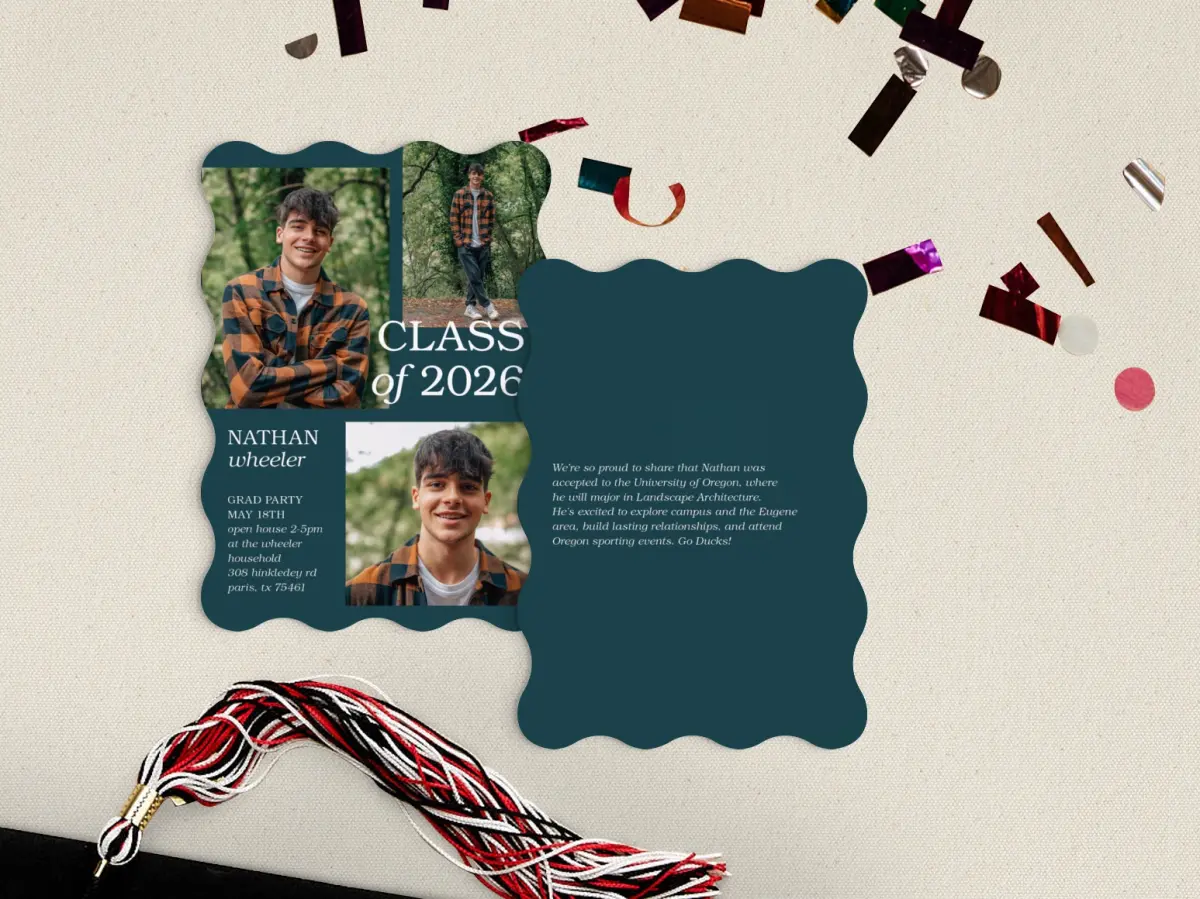 Large Card Back View