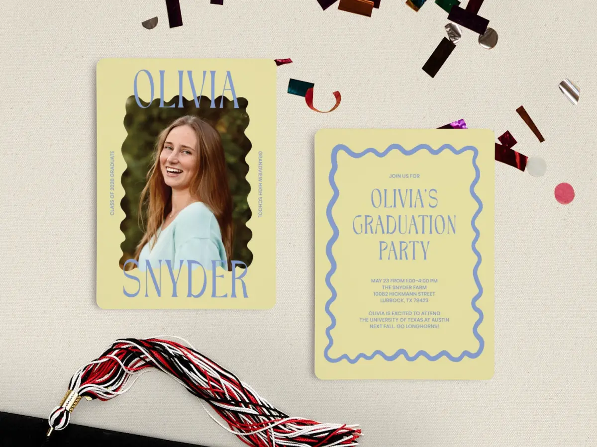 Grad Card Back