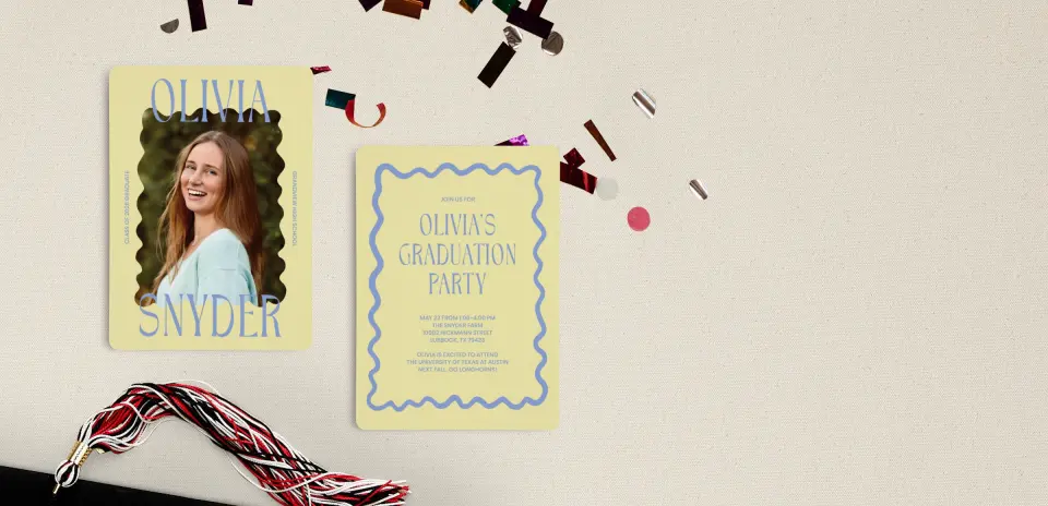 Grad Card Back
