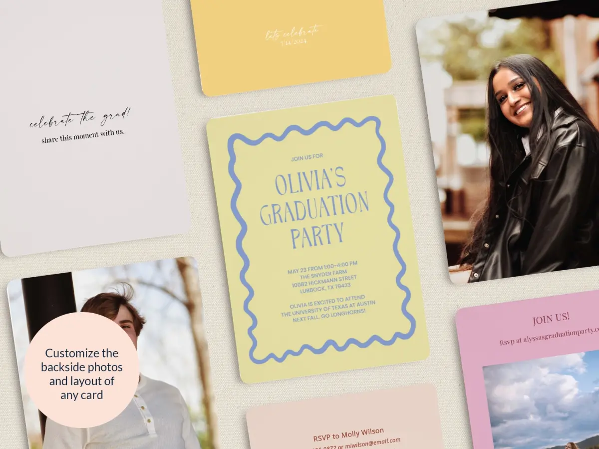 Grad Card Back
