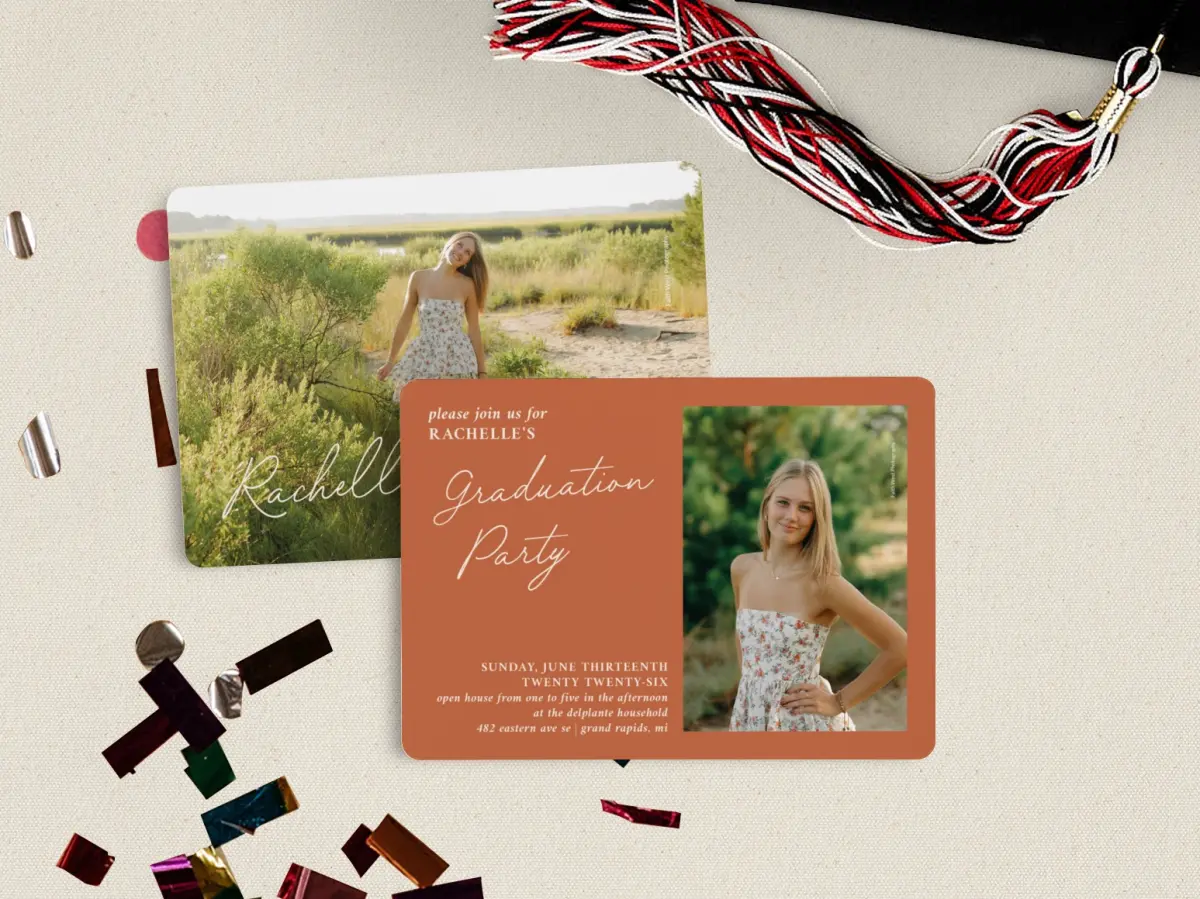 Grad Card Back