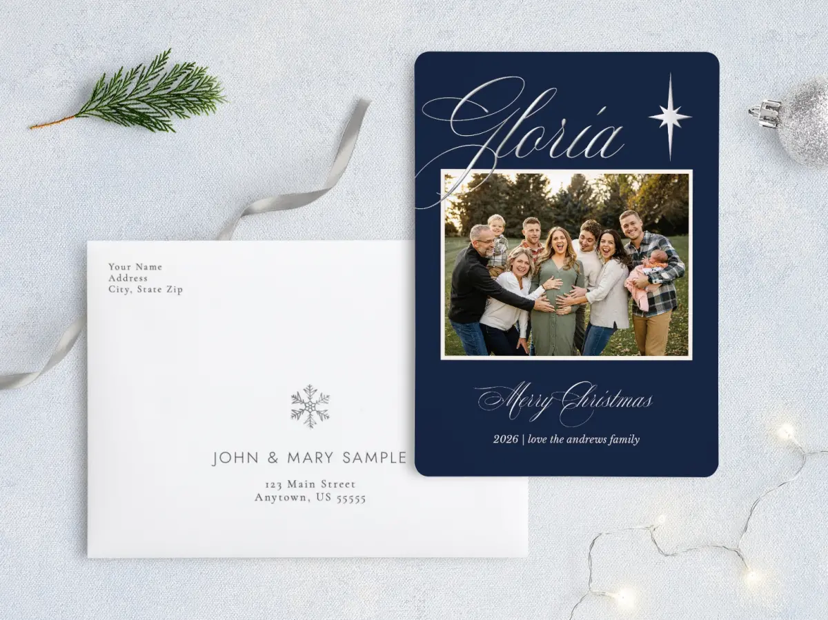 Front with Envelope Design
