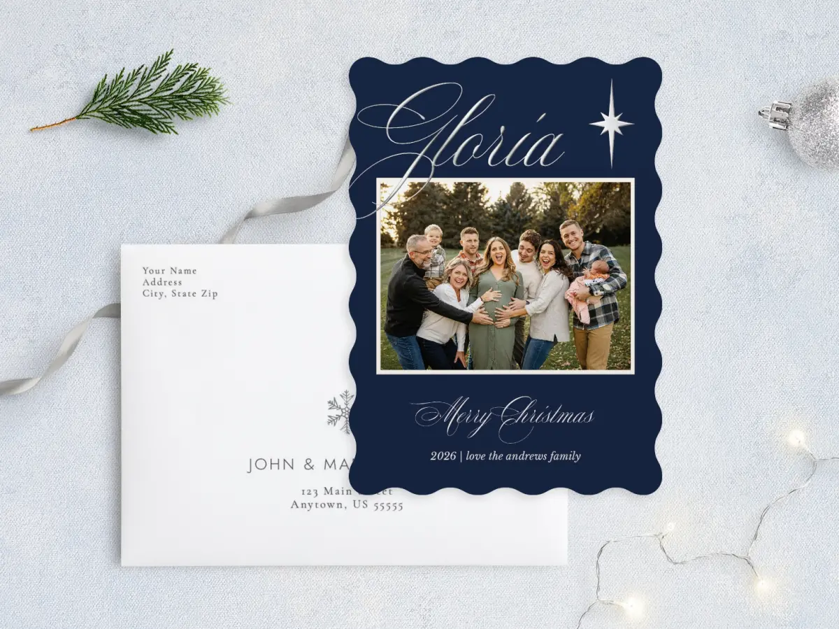 Front with Envelope Design