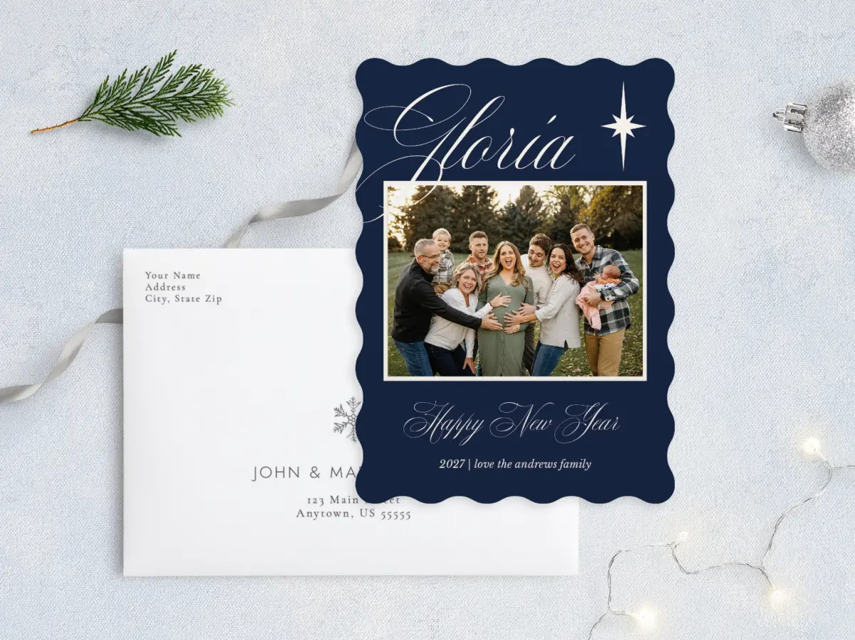Front with Envelope Design