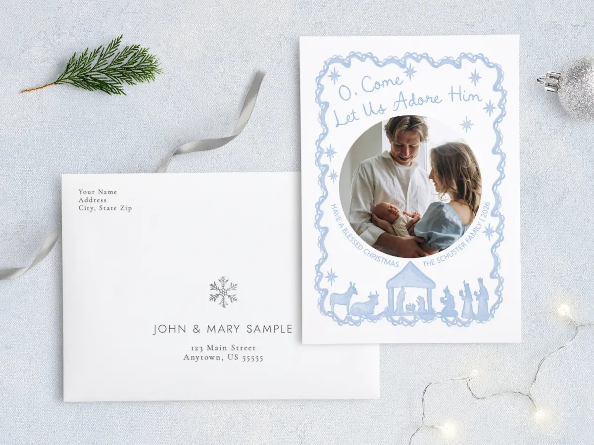 Front with Envelope Design