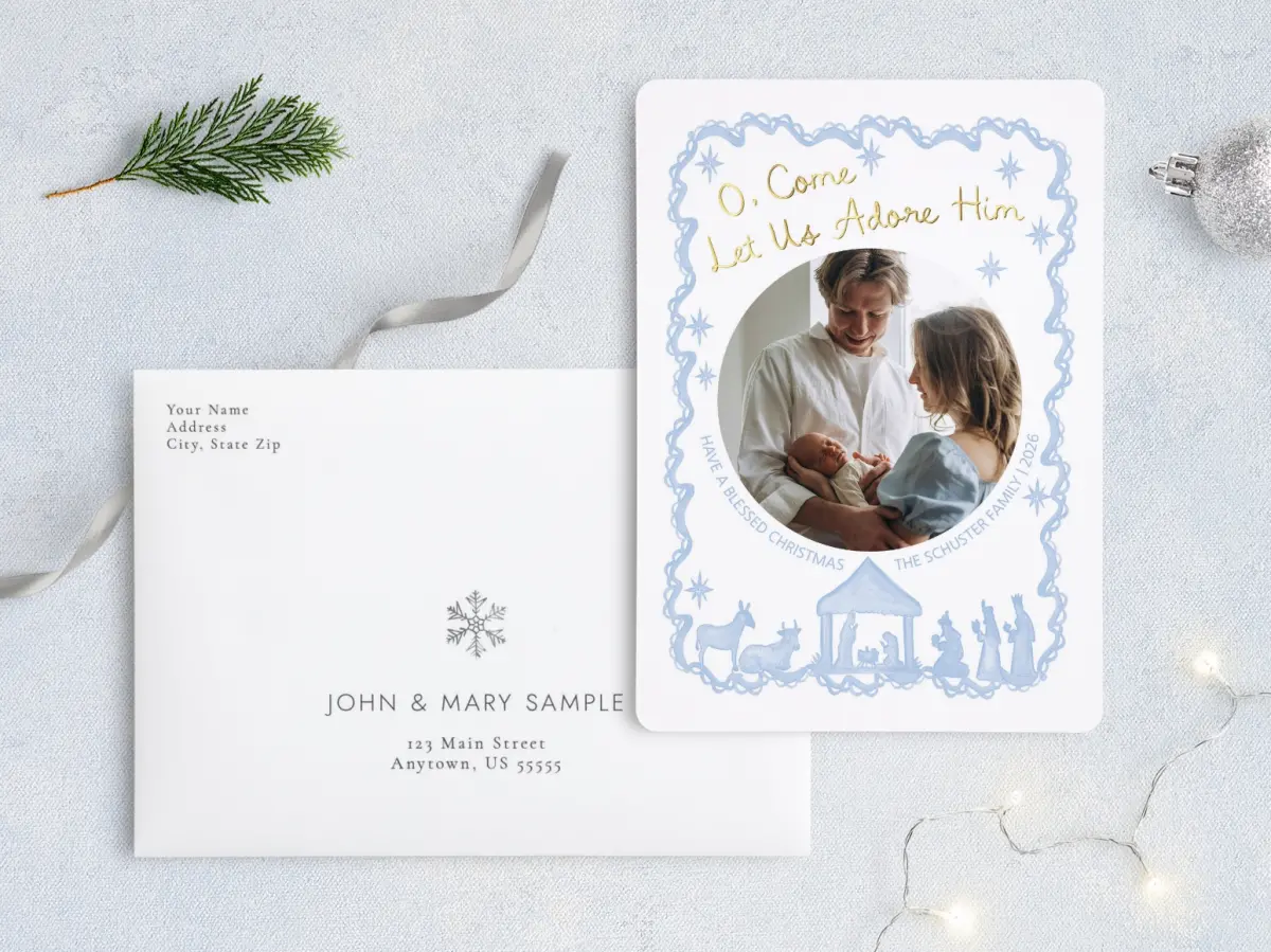 Front with Envelope Design