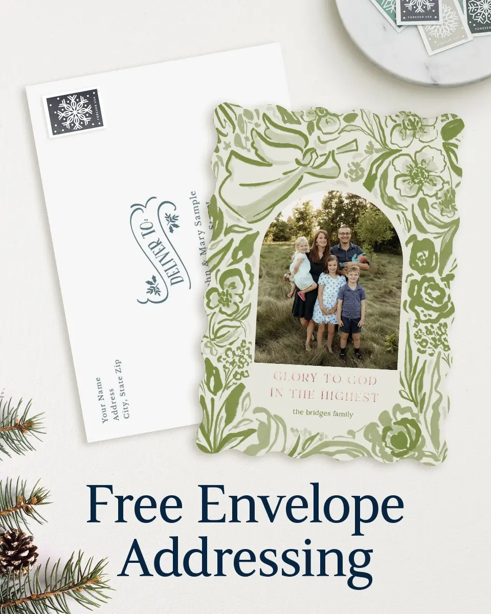 Wavy Christmas Cards