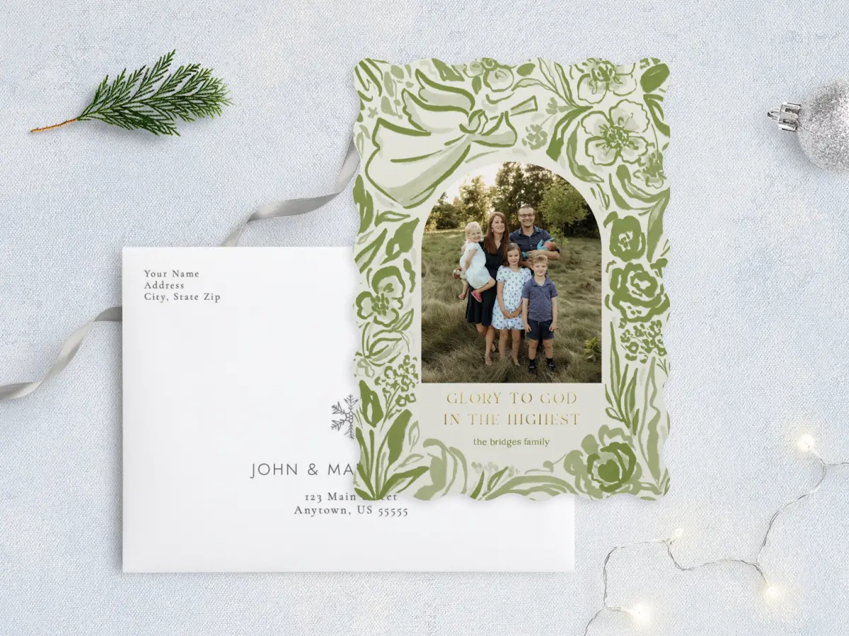 Front with Envelope Design