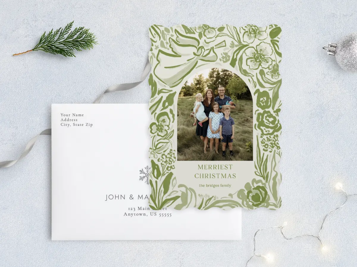 Front with Envelope Design