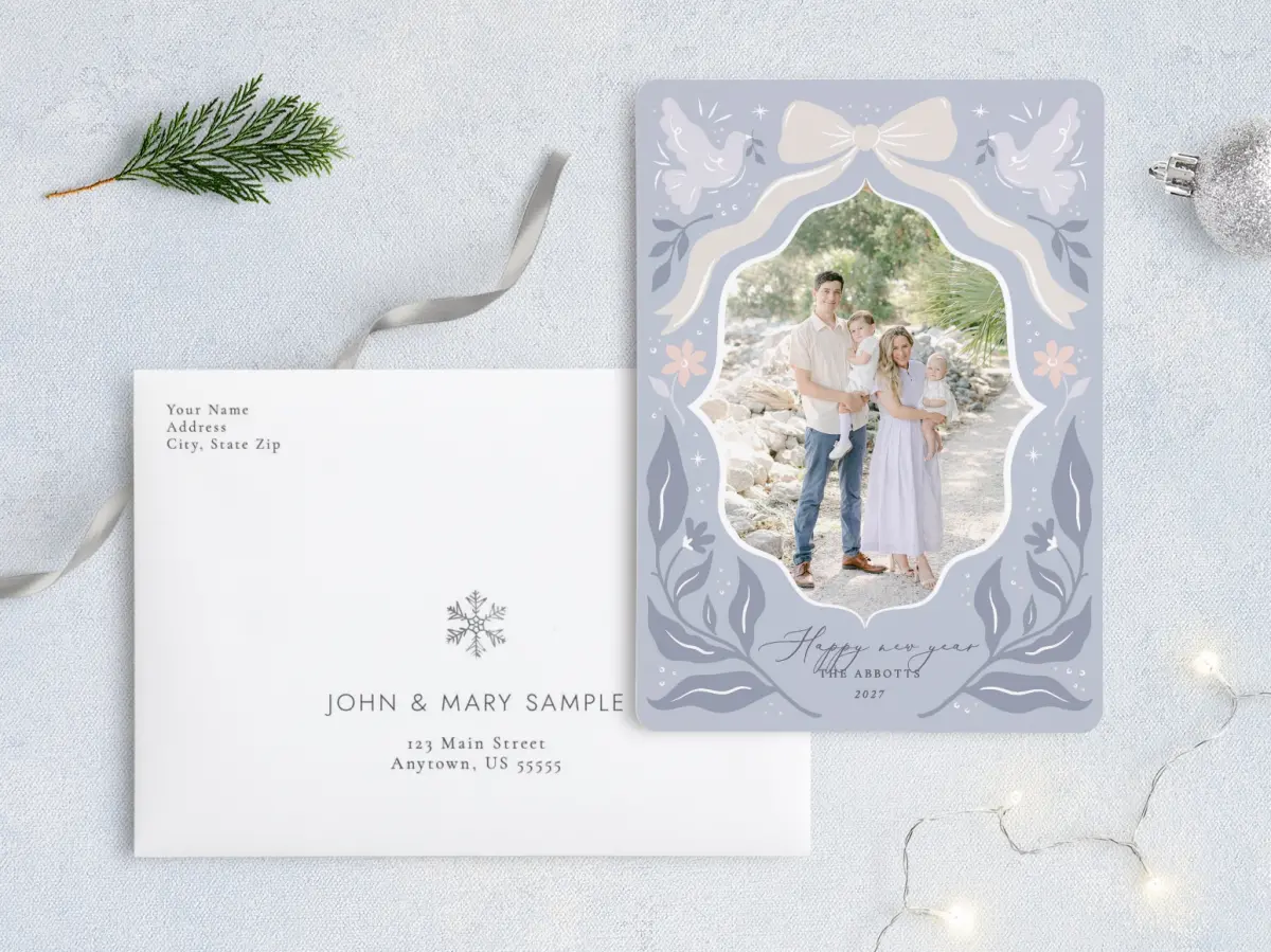 Front with Envelope Design