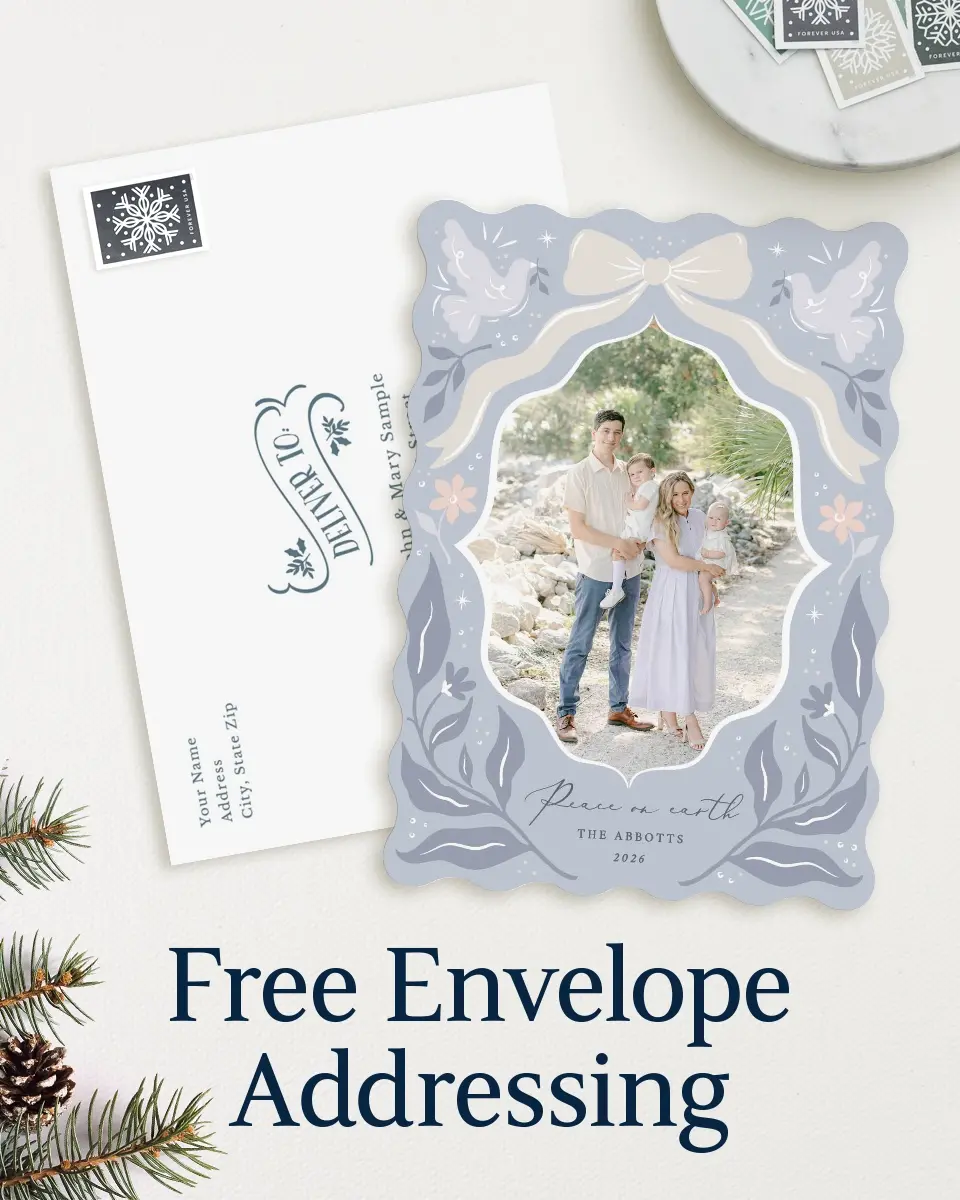 Wavy Christmas Cards