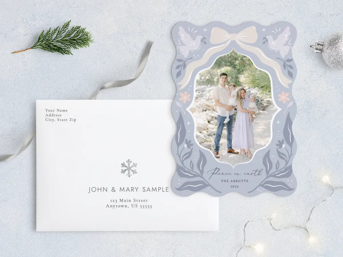 Front with Envelope Design