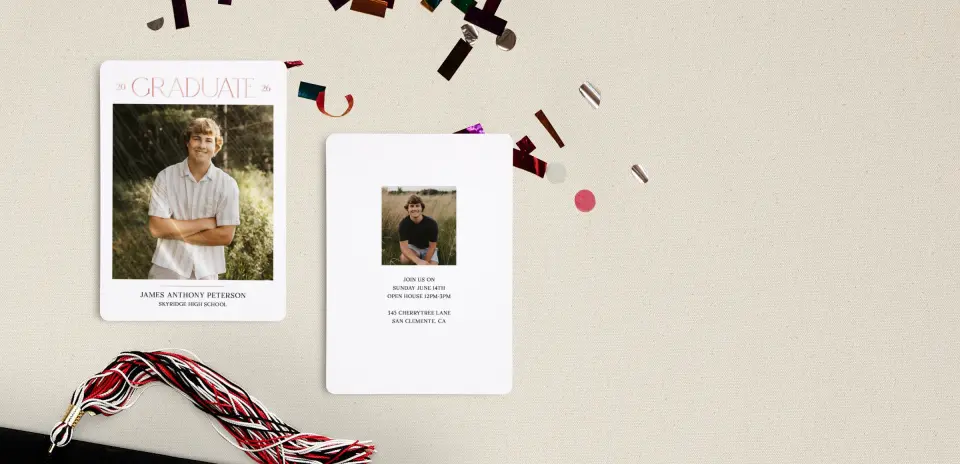 Grad Card Back