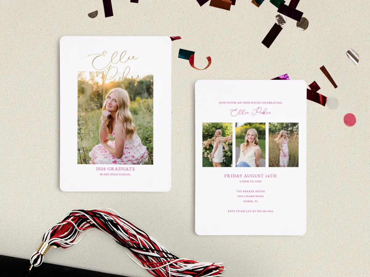 Grad Card Back