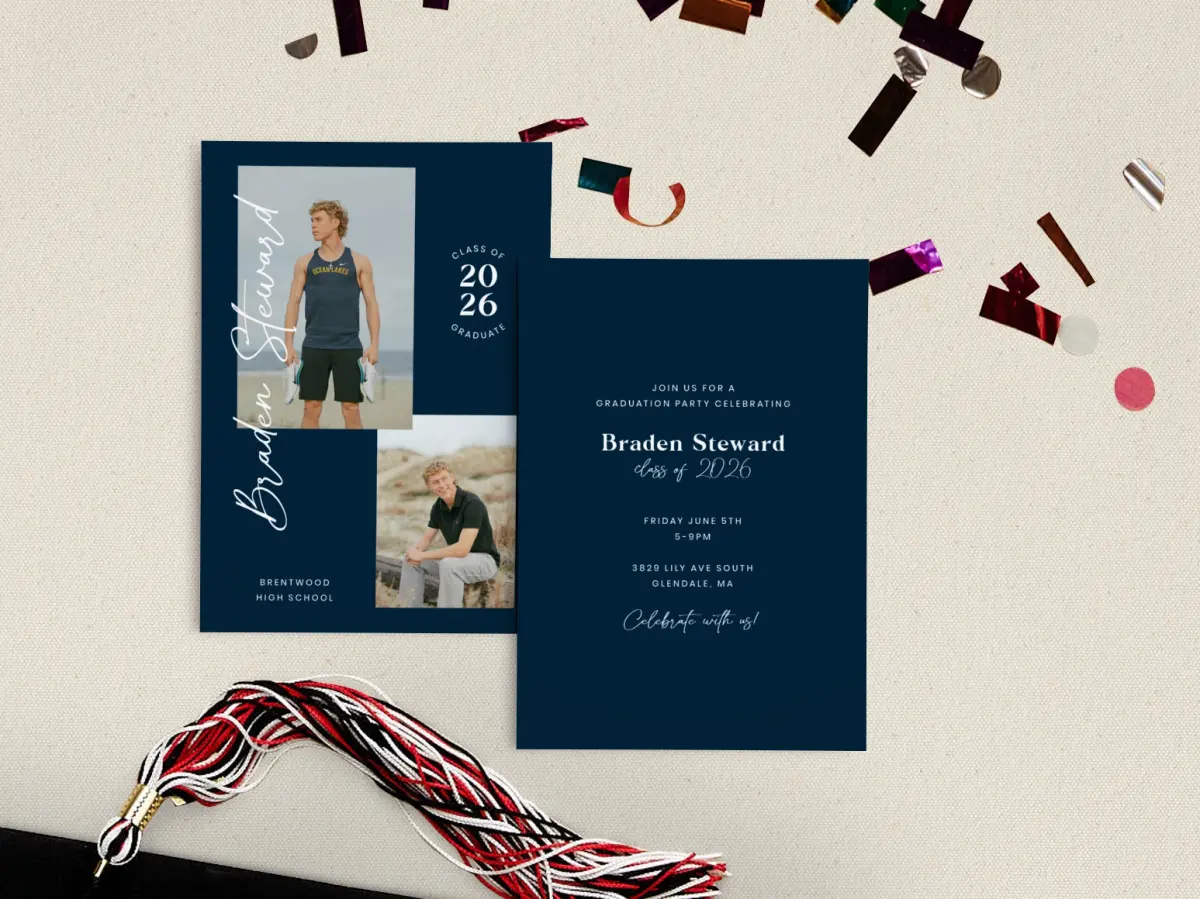 Large Card Back View