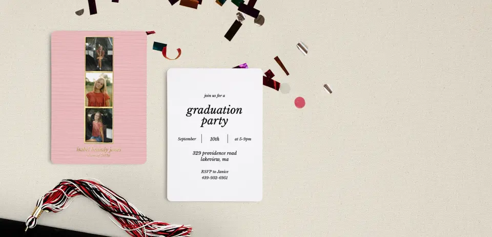 Grad Card Back