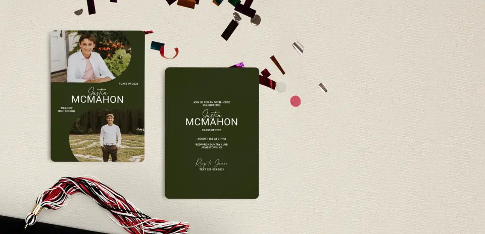 Grad Card Back