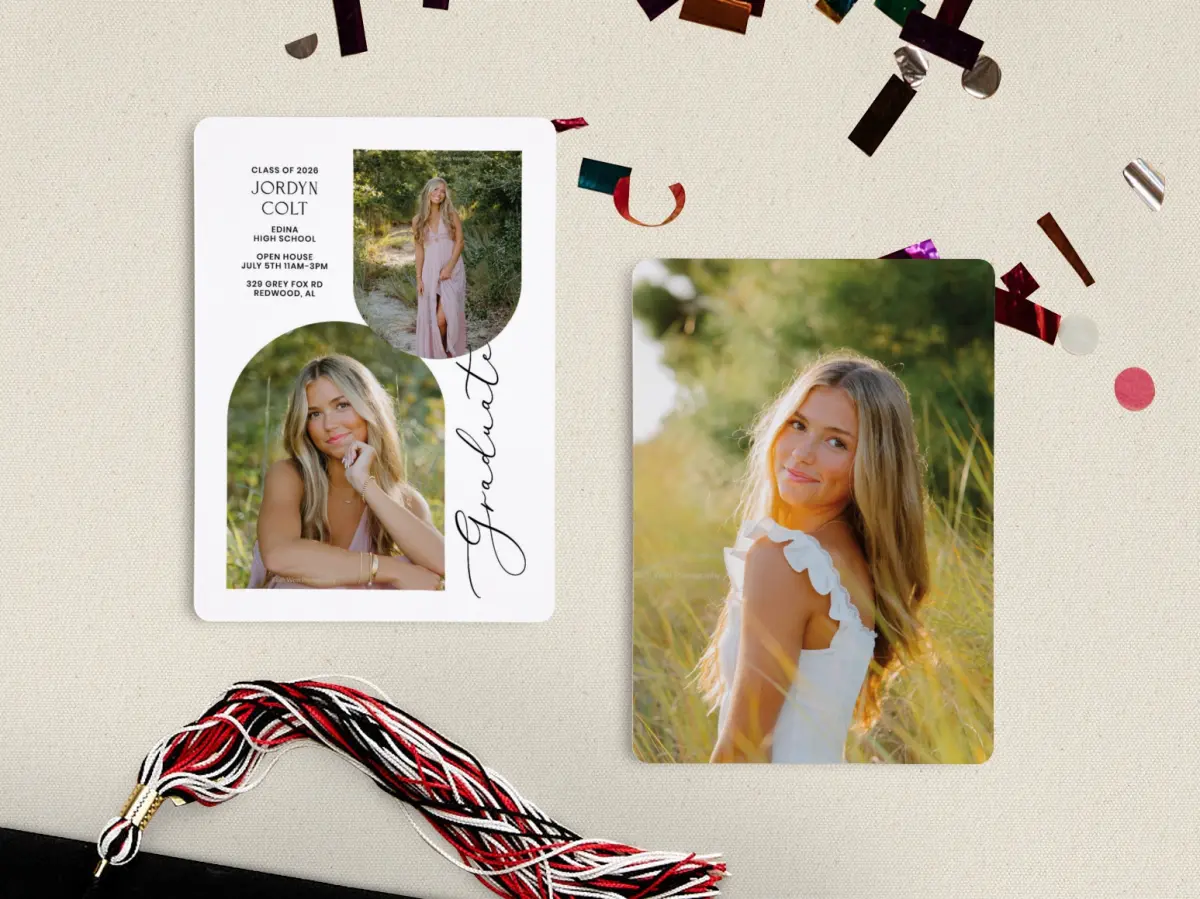 Grad Card Back