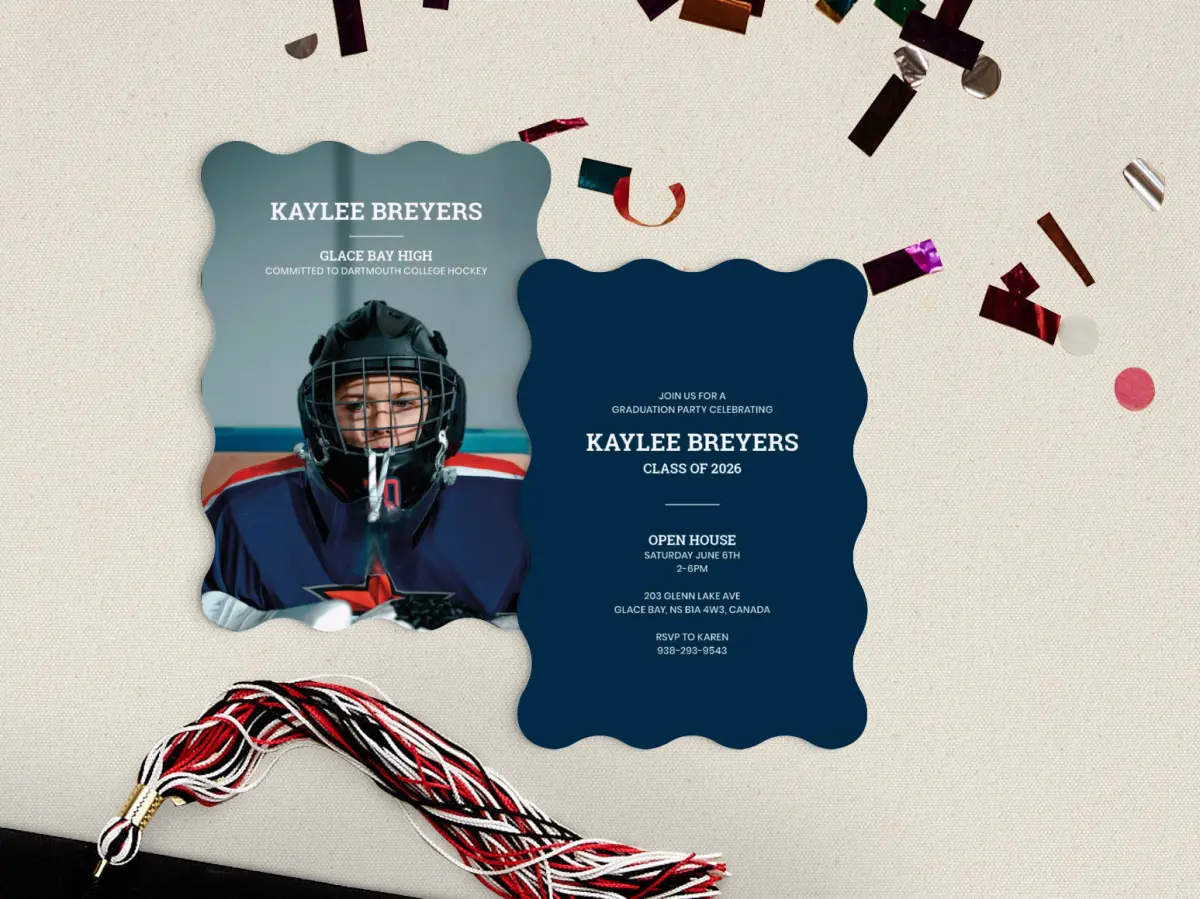 Large Card Back View