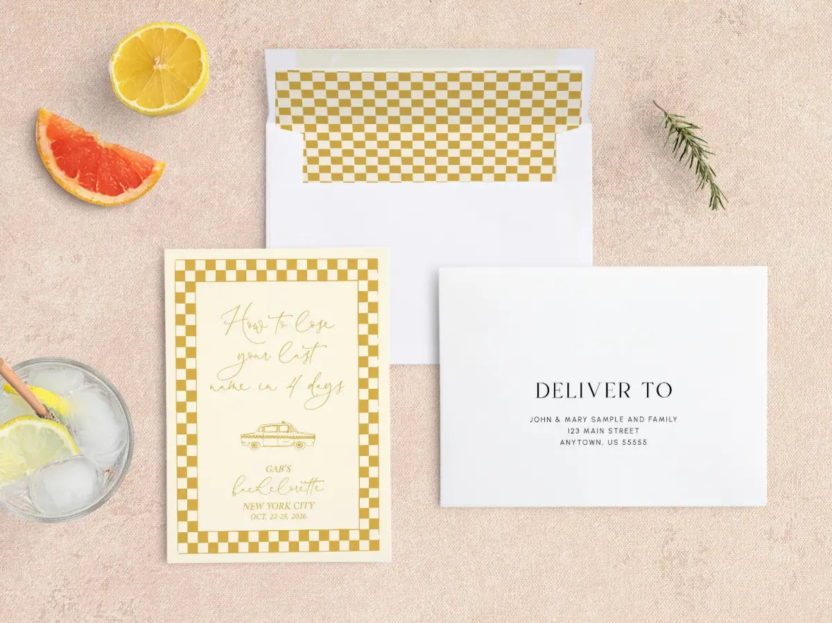 Front with Envelope Liner