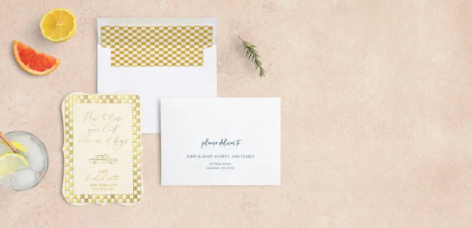 Front with Envelope Liner