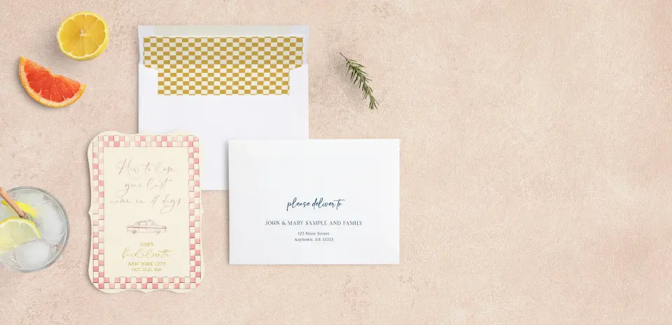 Front with Envelope Liner