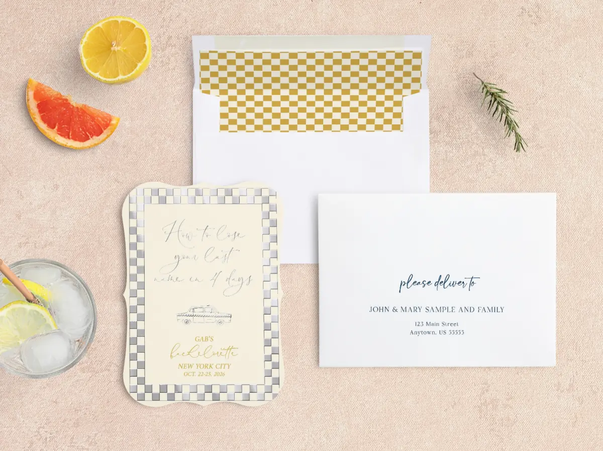 Front with Envelope Liner