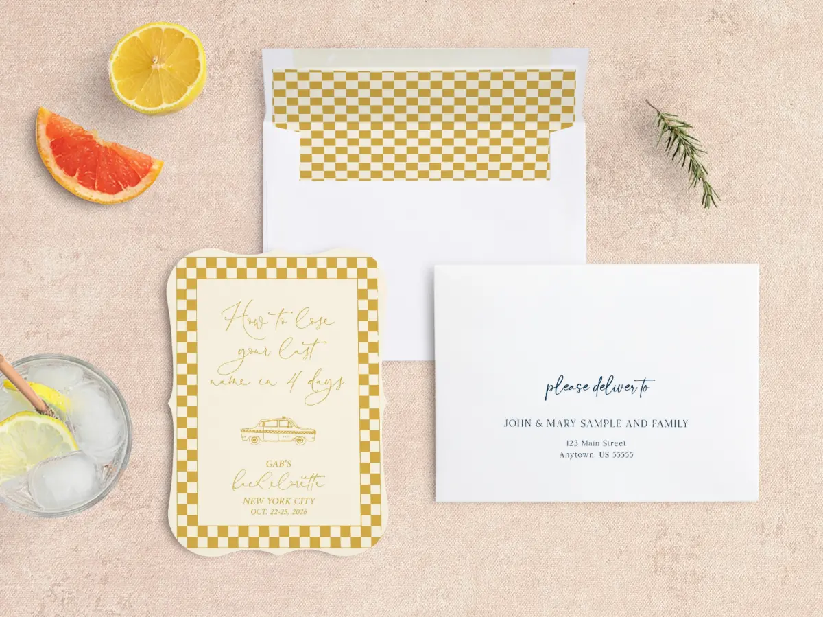 Front with Envelope Liner