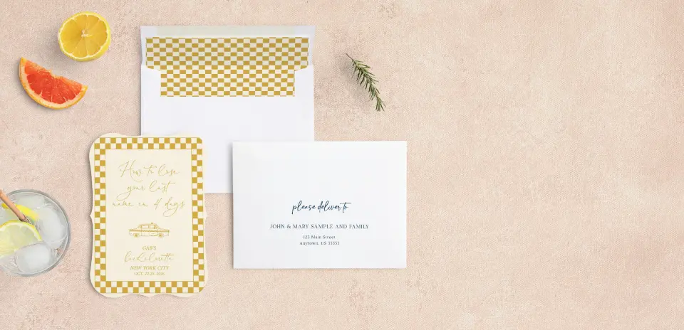 Front with Envelope Liner