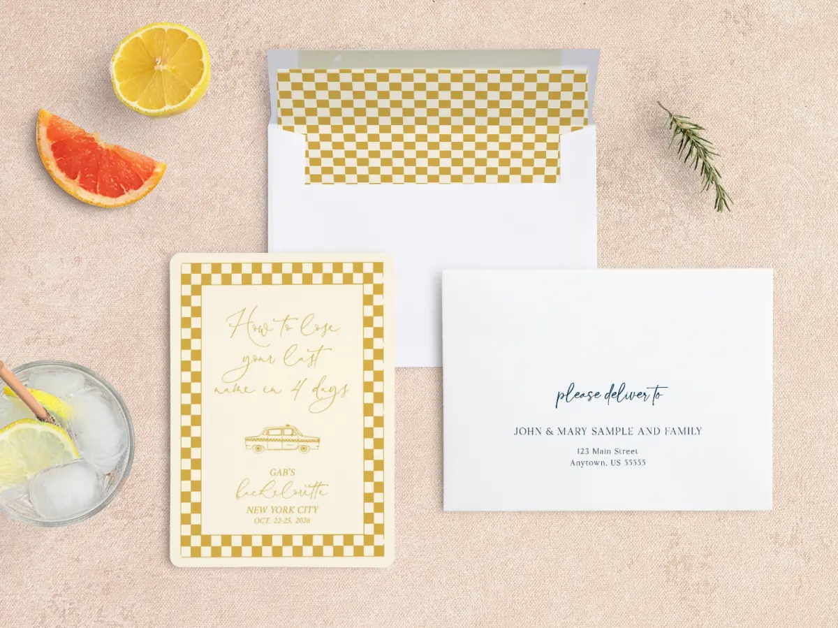 Front with Envelope Liner