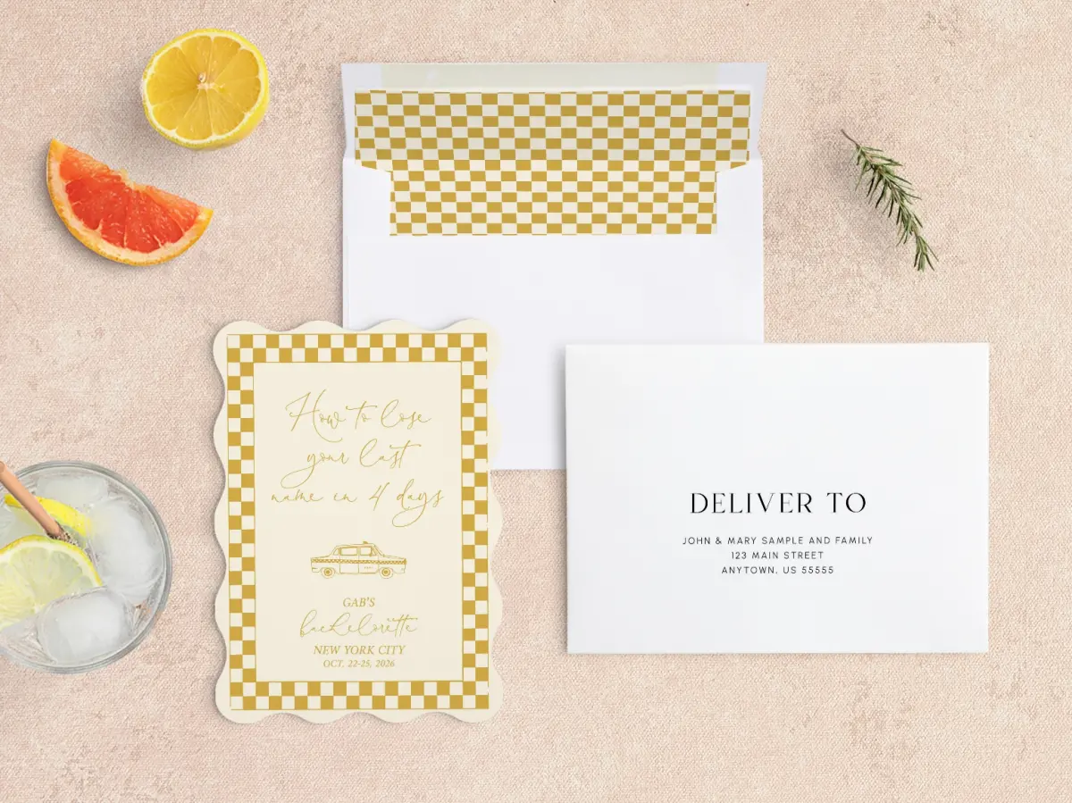 Front with Envelope Liner