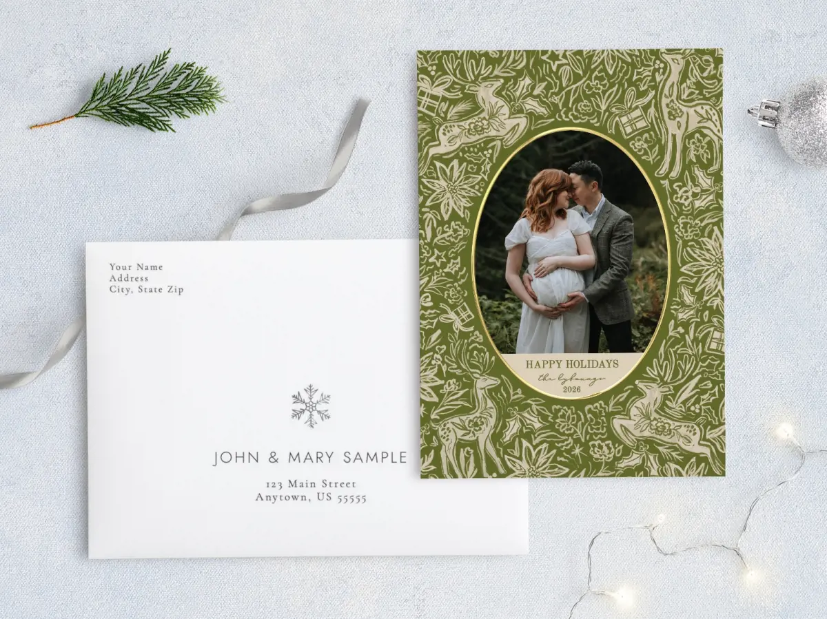 Front with Envelope Design