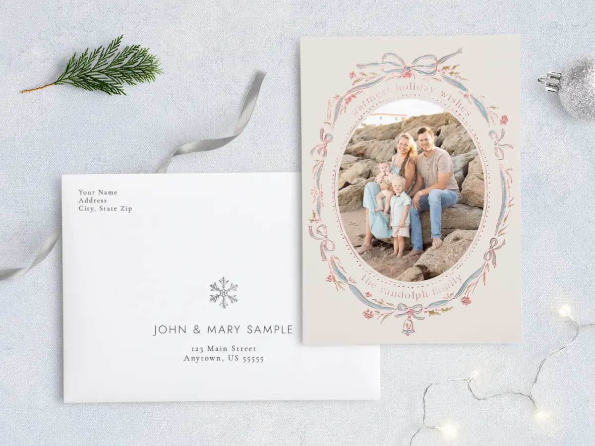 Front with Envelope Design