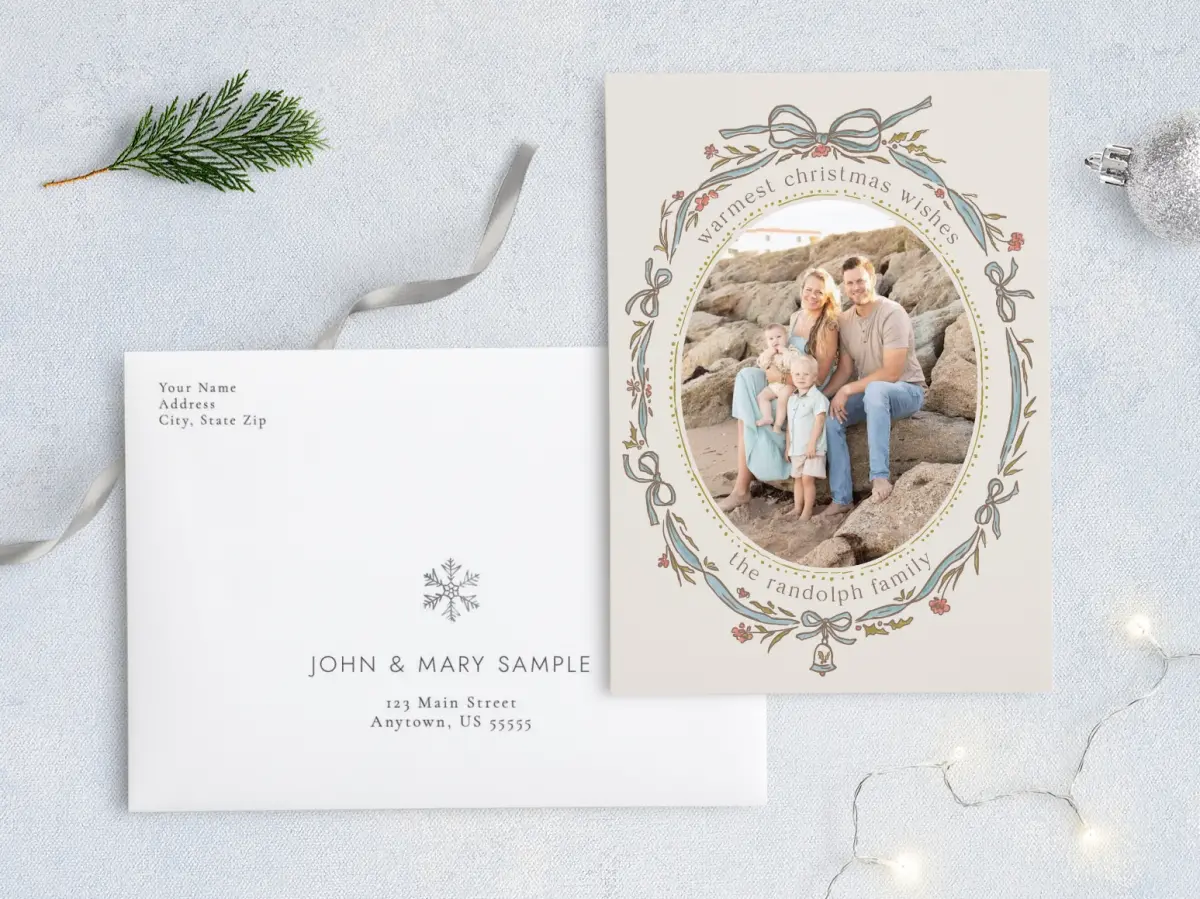 Front with Envelope Design