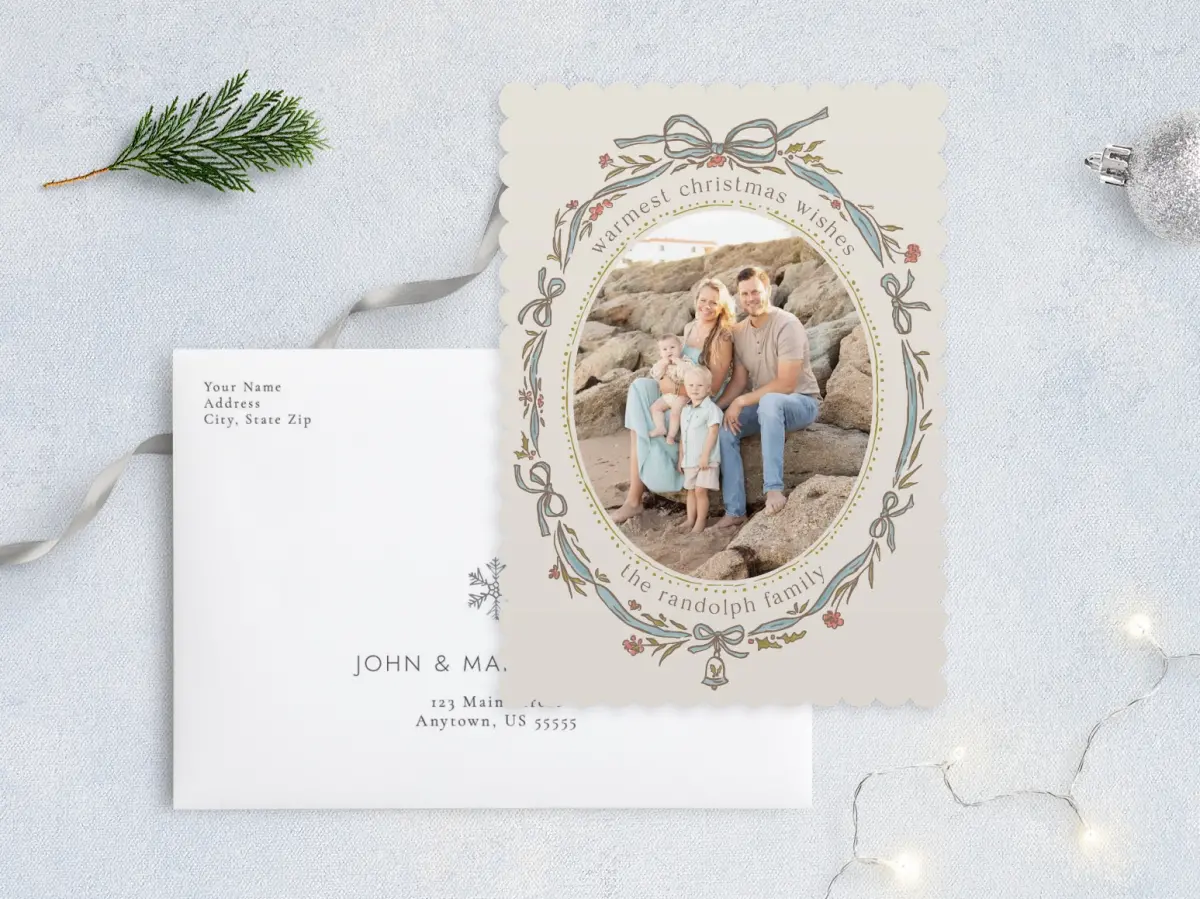 Front with Envelope Design