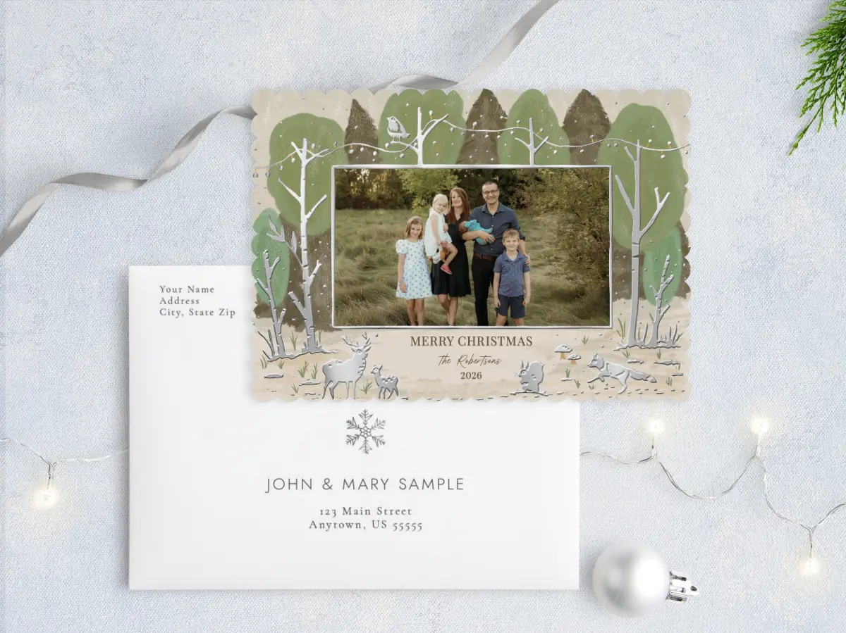 Front with Envelope Design