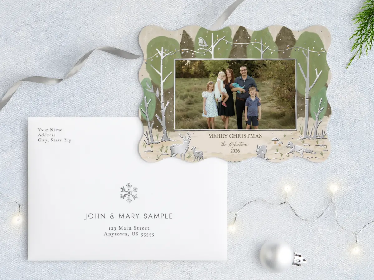 Front with Envelope Design